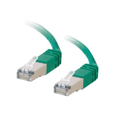 C2G Cat5e Booted Shielded (STP) Network Patch Cable - verbindingskabel - 7 m - groen