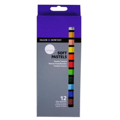 SIMPLY PASTELS Set de 12 Pastels Tendres
