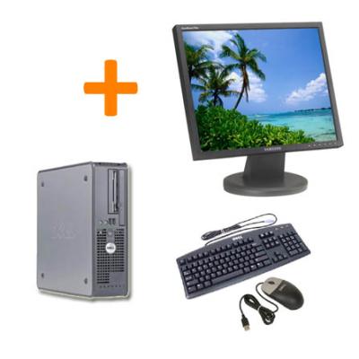 DELL Optiplex GX520 SFF + Ecran TFT 17 - Intel 2.8 Ghz