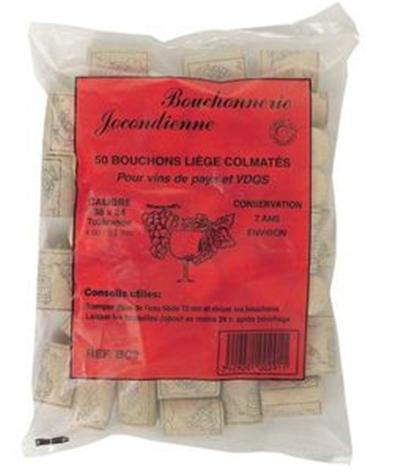 Bouchonnerie jocondienne bouchon(50)liege colmate 38x24 *7ans*s