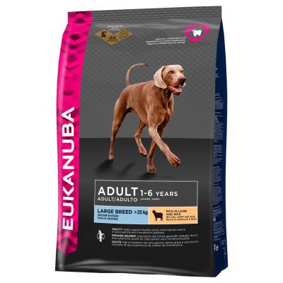 Eukanuba - Croquettes à l'Agneau et Riz pour Chien de Grande Taille - 2,5Kg