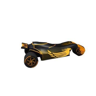 Voiture - 3 roues - Jaune et noir