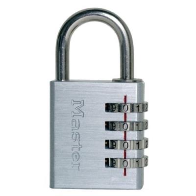 Master lock cadenas en aluminium métal brossé 40 mm