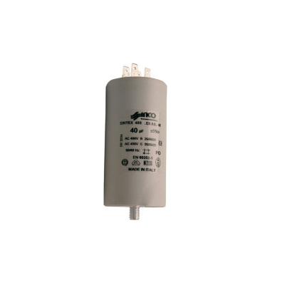 Accessoire pour appareil de lavage GENERIQUE Condensateur Permanent 40 Mf 400/450v Pour Lave Linge - 246519