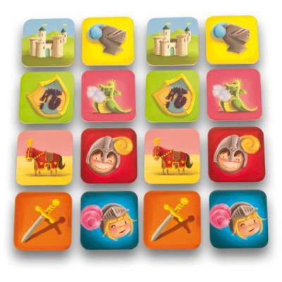 Ulysse couleurs d'enfance - 3867 - jeu de société - mémo chevalier