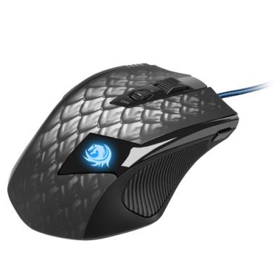 Sharkoon Drakonia Souris Filaire Laser pour Gaming Noir