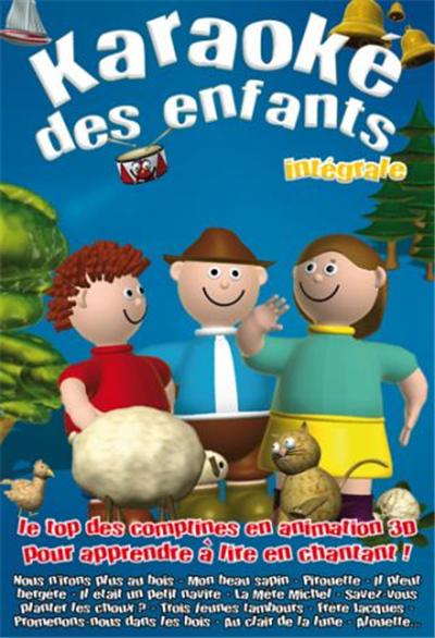 Karaoké des enfants - Intégrale 20 comptines : Le top des comptines en animation 3D