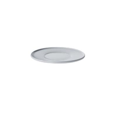 A DI ALESSI AJM28/77 PLATEBOWLCUP SOUCOUPE POUR TASSE À MOKA EN PORCELAINE BLANCHE SET DE 4 PIÈCES