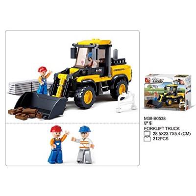 Sluban - M38-B0538 - Kit De Construction - Chargeur À Roues - Town - 212 Composants