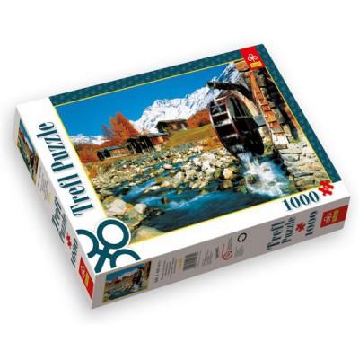TREFL Puzzle 1000 pi&egrave;ces - Vall&eacute;e de L&ouml;tschental, Suisse  