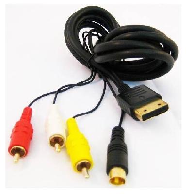 Cable Audio Video + S-Video Console Sega Dreamcast
