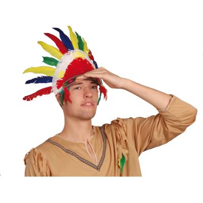 Coiffe d'Indien Multicolores