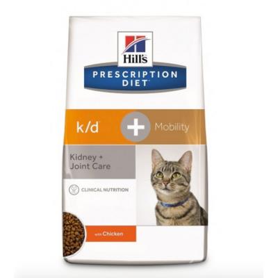 Comparer les prix de HILL'S Prescription Diet k/d j/d Kidney + Mobility au Poulet - Croquettes pour chat-