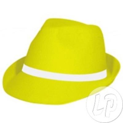 chapeau tribly jaune neon