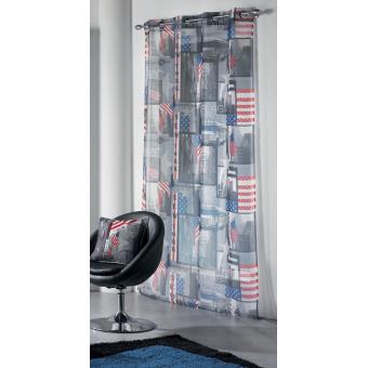 16€ sur Rideau Panneau voile 140x240cm oeillets USA américain rock ... 16€ sur Rideau Panneau voile 140x240cm oeillets USA américain rock ...