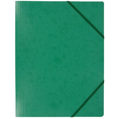 Chemise carte lustree elastique 5/10 24x32 vert