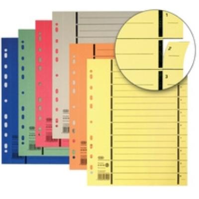 Elba intercalaires avec perforation, format a4 extra large, 400004669