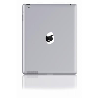 Autocollant blanc mr cool pour tablette