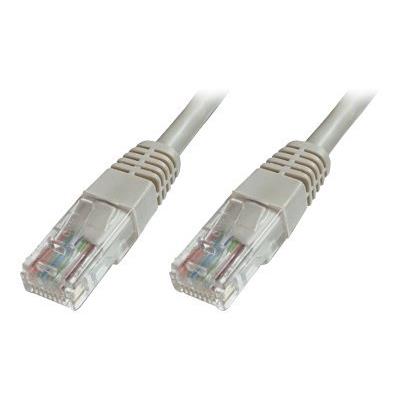 DIGITUS Ecoline cordon de raccordement - 10 m - gris