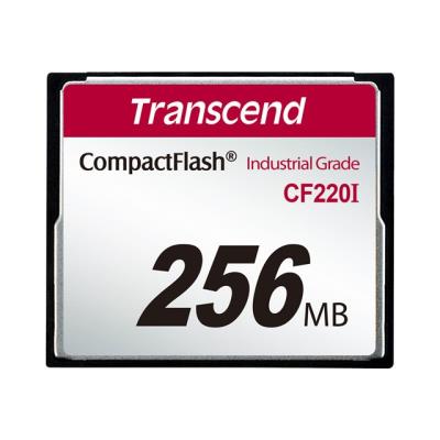 Transcend CF220I Industrial Temp - flashgeheugenkaart - 256 MB - CompactFlash