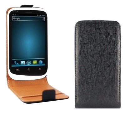 Etui cuir Noir véritable pour POLAROID G95D Swiss Charger SCP10063