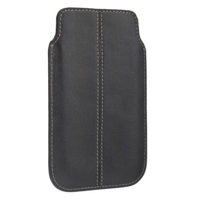 Pochette cuir Enjoy sleeve Seam M noir