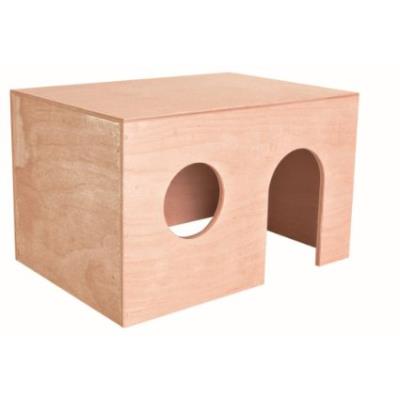 Maison En Bois Pour Cochons D'Inde, 24 × 15 × 15 Cm - Mon Animalerie