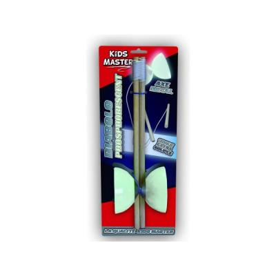 Diabolo phosphorescent sur cartonnette