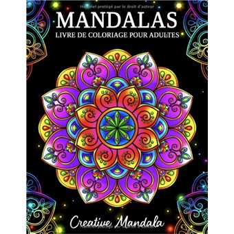 Mandalas - livre de coloriage adultes pour soulager le stress et se  détendre - broché - NLFBP Editions, Livre tous les livres à la Fnac