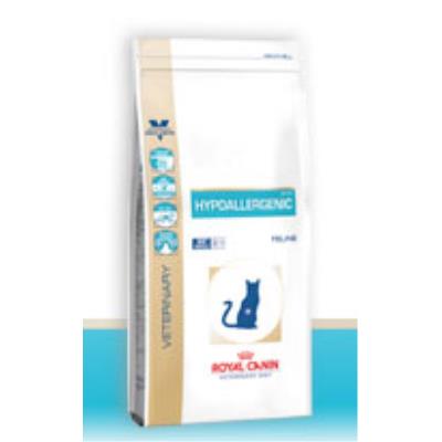 Croquettes royal canin veterinary diet hypoallergenic pour chats sac 2,5 kg
