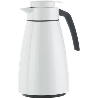 EMSA 513813 BELL PICHET ISOTHERME POIGNÉE SOFT TOUCH + COUVERCLE + BEC VERSEUR ABS CHROMÉINOX BLANC 1,5 L