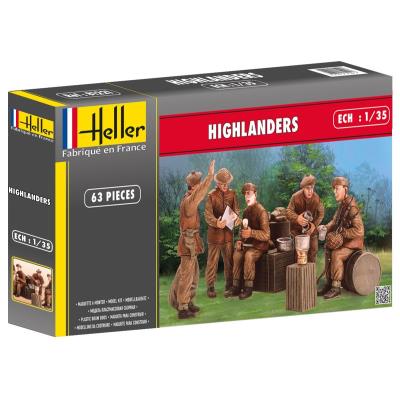 Figurines militaires : Highlanders Heller