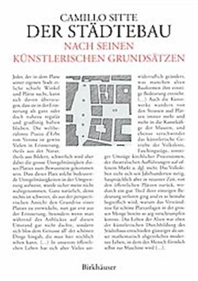 Der Stadtebau Nach Seinen Knnstlerischen GrundsStzen