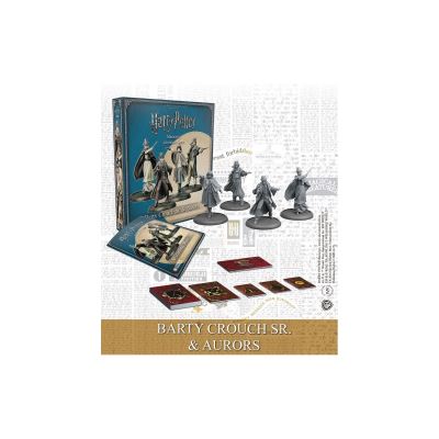 Harry Potter - Pack 4 figurines 35 mm Adventure Pack Wizarding Wars Barty Crouch Sr. & Aurors