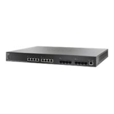 Cisco Small Business SG550XG-8F8T - switch - 16 poorten - Beheerd - rack-uitvoering