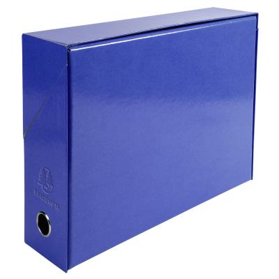 Boîte Transfert EXACOMPTA dos de 9 cm Bleue