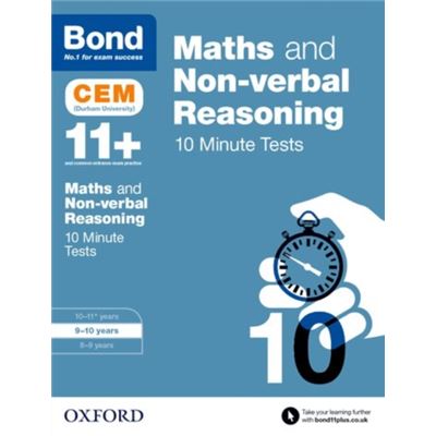 Bond 11+ Cem Maths/Non Verbl Reason 9-10