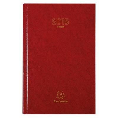 Agenda de bureau raisin journal 1 jour couleurs 245x165 mm Assorti