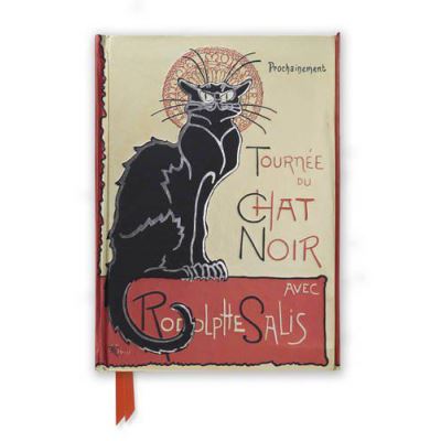 Steinlen Tournee du Chat Noir (Foiled Journal) (Flame Tree Notebooks) - [Version Originale]