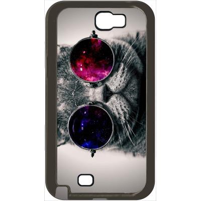 Coque samsung note 2 chat qui a la classe