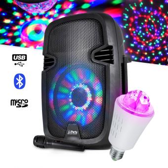 Mobile Zen 300w Batterie BluetoothAmpoule Effets Leds Rvb Enceinte m0OnvN8w