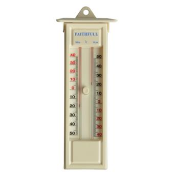 Faithfull - Thermomètre D'Intérieur Et D'Extérieur Avec Mémoire