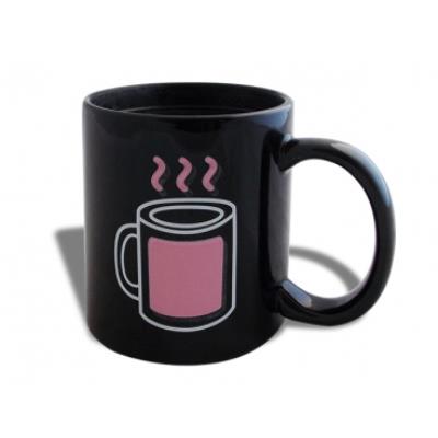 Tasse thermo-réactive eau chaude et fumante tasse mug thermosensible thermo réactif chaleur
