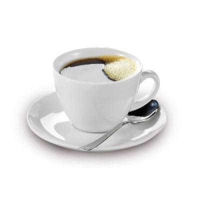 Esmeyer - tasses bistro kaffee, porcelaine blanche pack 6 433-255