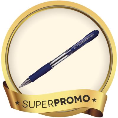 Stylo PILOT SUPER GRIP bleu
