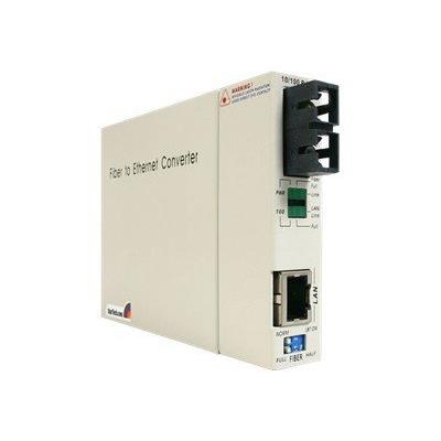 StarTech.com 10/100 Mbps Single Mode Fiber Ethernet Media Converter 30 km - glasvezel mediaconverter - Ethernet, Fast Ethernet