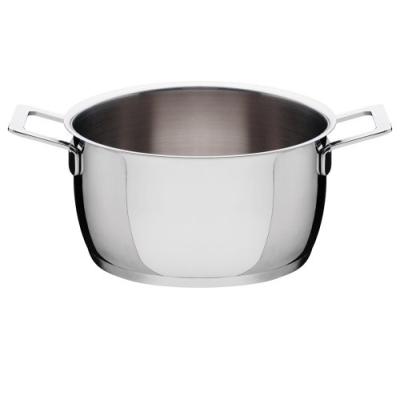 A DI ALESSI AJM101/20 POTS & PANS FAITOUT EN ACIER INOXYDABLE 18/10 BRILLANT 20 CM