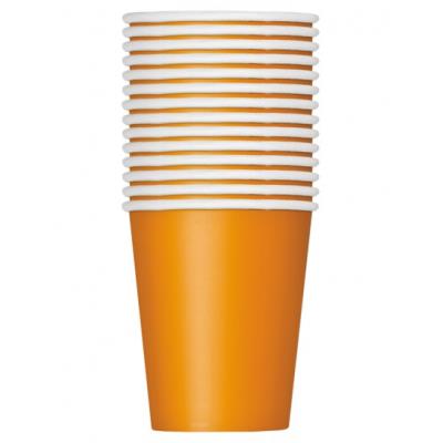Gobelets orange (x14) Horreur