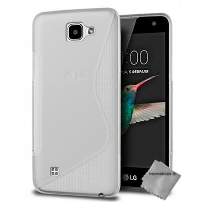 Housse etui coque pochette silicone gel fine pour LG K4 - TRANSPARENT