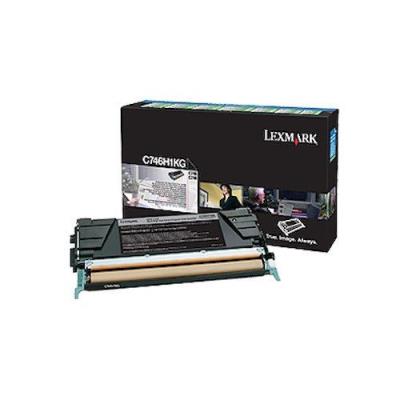 Lexmark C746H1Kg Cartouche Laser Pour Lexmark C746/C748 Noir